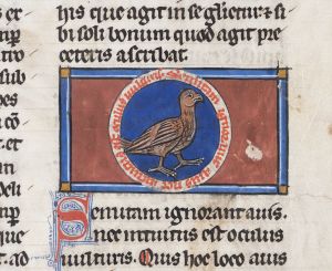 Sidney Sussex College - 100, fol. 15r - 1230 (circa)