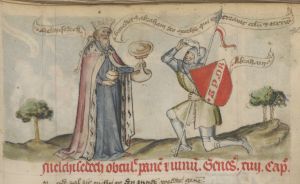 Kongelige Bibliotek - GKS 79 folio, fol. 42r - 1440 (circa)