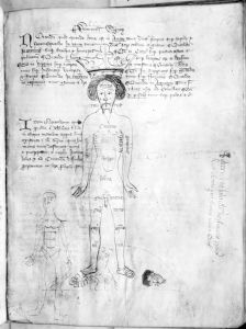 Trinity College Library - O. 9. 10, fol. 75r - 15th century