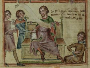Badische Landesbibliothek - Karlsruhe 3378, fol. 140 - 14th century (middle)