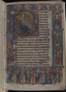 Sidney Sussex College - 76, fol. 1r - 1325 (circa)