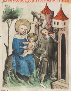 Benediktinerkollegium - Cod. membr. 8, fol. 13v - 1427