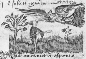 Guillaume de Lorris and Jean de Meun p.79r - 1450