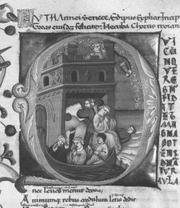 Seneca, Lucius Annaeus p.74r - 14th century