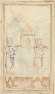 Bibliothèque de l'Arsenal - 593, fol. 14v - 14th century (second half)
