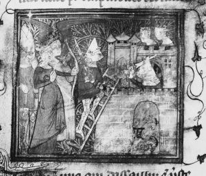 Guillaume de Lorris and Jean de Meun p.133v - 14th century