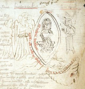 British Library - Sloane MS 3451, fol. 9r - 15th century (first quarter)