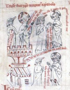 Staatsbibliothek - lat. fol. 329, fol. 13v - 14th century (middle)