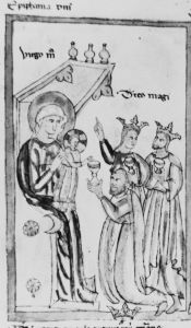 Biblioteca Apostolica Vaticana - Reg. lat. 99, fol. 11v - 1428