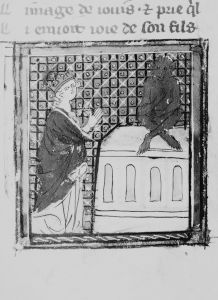 Bibliothèque de l'Arsenal - 5069, fol. 187v - 14th century (second quarter)