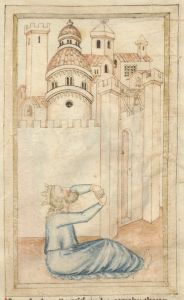 Bibliothèque de l'Arsenal - 593, fol. 17r - 14th century (second half)