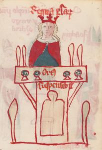 Universitätsbibliothek - Cod.I.2.2.23 (Oettingen-Wallersteinsche Bibliothek), fol. 8v - 1350 (circa)
