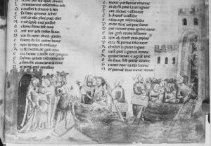 Benoît de Sainte-Maure p.230r b - 14th century (second quarter)