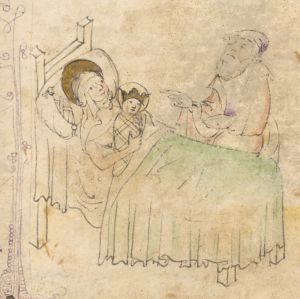 British Library - Add MS 11575, fol. 15r - 1410 (circa)