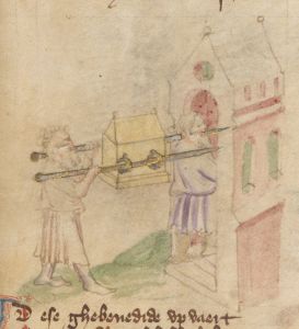 British Library - Add MS 11575, fol. 83r - 1410 (circa)