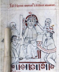 Staatsbibliothek - lat. fol. 329, fol. 21v - 14th century (middle)