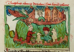 Konsistorialbibliothek (kept in the Stadtarchiv) - WD 107, fol. 60r - 15th century (middle)