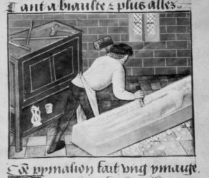 Guillaume de Lorris and Jean de Meun p.149r - 1470 (circa)