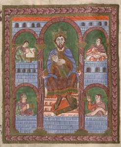 Bayerische Staatsbibliothek - Clm 7355, fol. 5v - 11th century (first quarter)