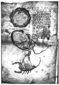 Biblioteca Comunale degli Intronati - L. IV. 25, fol. 1v - 15th century