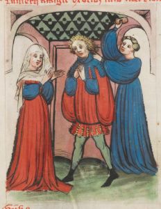 Benediktinerkollegium - Cod. membr. 8, fol. 21r - 1427