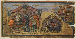 Biblioteca Ambrosiana - Cod. F 205 Inf., fol. 37 - 5th century (late)