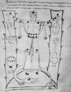 Biblioteca Apostolica Vaticana - Vat. lat. 643, fol. 88v - 12th century