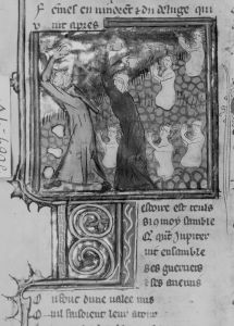 Bibliothèque de l'Arsenal - 5069, fol. 1v - 14th century (second quarter)