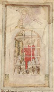 Bibliothèque de l'Arsenal - 593, fol. 22v - 14th century (second half)