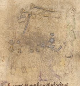 British Library - Add MS 11575, fol. 94v - 1410 (circa)