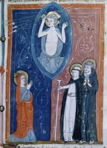 Biblioteca Corsiniana - 55.K.2 (Rossi 17), fol. 46v - 14th century (first half)