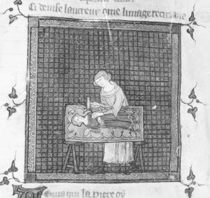 Guillaume de Lorris and Jean de Meun p.137v - 14th century (second quarter)