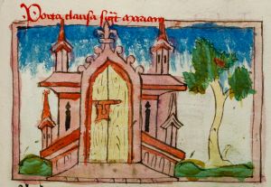 Konsistorialbibliothek (kept in the Stadtarchiv) - WD 107, fol. 12r - 15th century (middle)