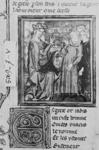 Bibliothèque de l'Arsenal - 5069, fol. 7v - 14th century (second quarter)