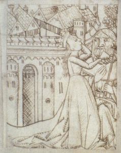 Bodleian Library - Douce f. 4, fol. 21b - 1460 (circa)