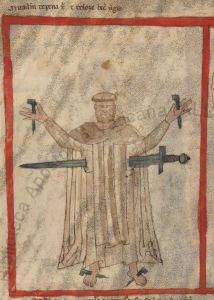 Biblioteca Apostolica Vaticana - Reg. lat. 99, fol. 47v - 1428