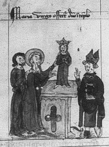 Bibliothèque royale de Belgique - 281-283 (cat. no. 2140), fol. 8v - 1390 (circa)