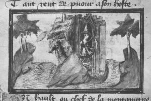 Guillaume de Lorris and Jean de Meun p.40v - 1400 (circa)