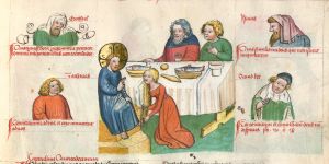 Bayerische Staatsbibliothek - Clm 3003, fol. 13r - 14th century (second half)
