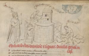Kongelige Bibliotek - GKS 79 folio, fol. 77r - 1440 (circa)