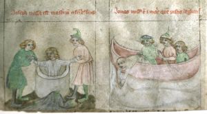 Germanisches Nationalmuseum - Hs. 5970 (Kapsel-Nr. 1595, fol. Bredt 78), fol. 27c-d - 1400 (circa)