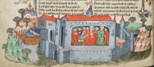 John Rylands Library - English MS 1, fol. 38v - 15th century (middle)
