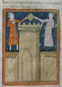 Biblioteca Corsiniana - 55.K.2 (Rossi 17), fol. 42r - 14th century (first half)