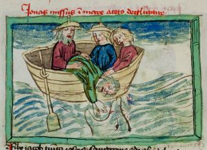 Konsistorialbibliothek (kept in the Stadtarchiv) - WD 107, fol. 58v - 15th century (middle)