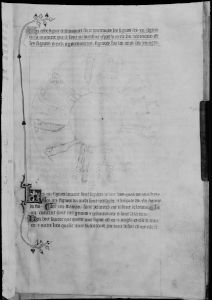 Trinity College Library - O.9.35, fol. 7r - 14th century