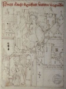 Bodleian Library - Douce f. 4, fol. 4c - 1460 (circa)