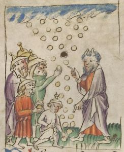 Universitätsbibliothek - Pal. germ. 432, fol. 21v - 1420 (circa)