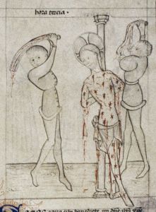 Bodleian Library - Douce 204, fol. 44r - 1430 (circa)