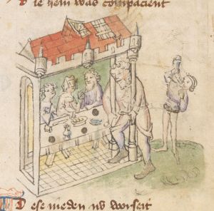 British Library - Add MS 11575, fol. 46v - 1410 (circa)