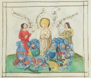 Bibliothèque nationale de France - fr. 188, fol. 21v - 15th century (middle)